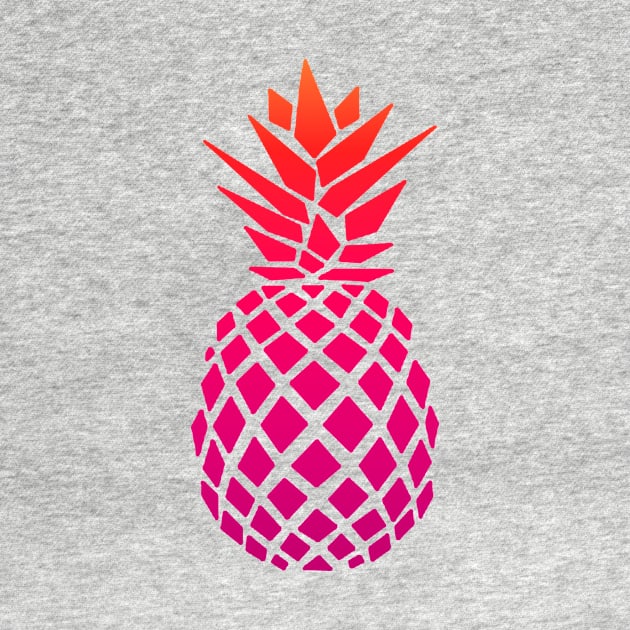 Pink Pineapple Design by StylishTayla